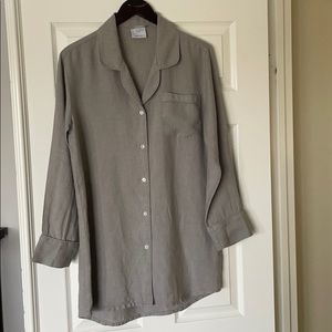 Linen Pajama Shirt